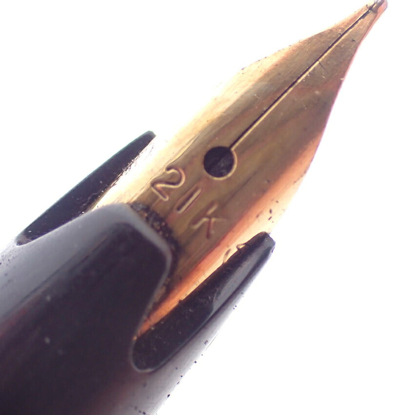 【中古】SAILOR/セーラー　万年筆　ペン先21K　シルバー×ゴールド/j318-4
