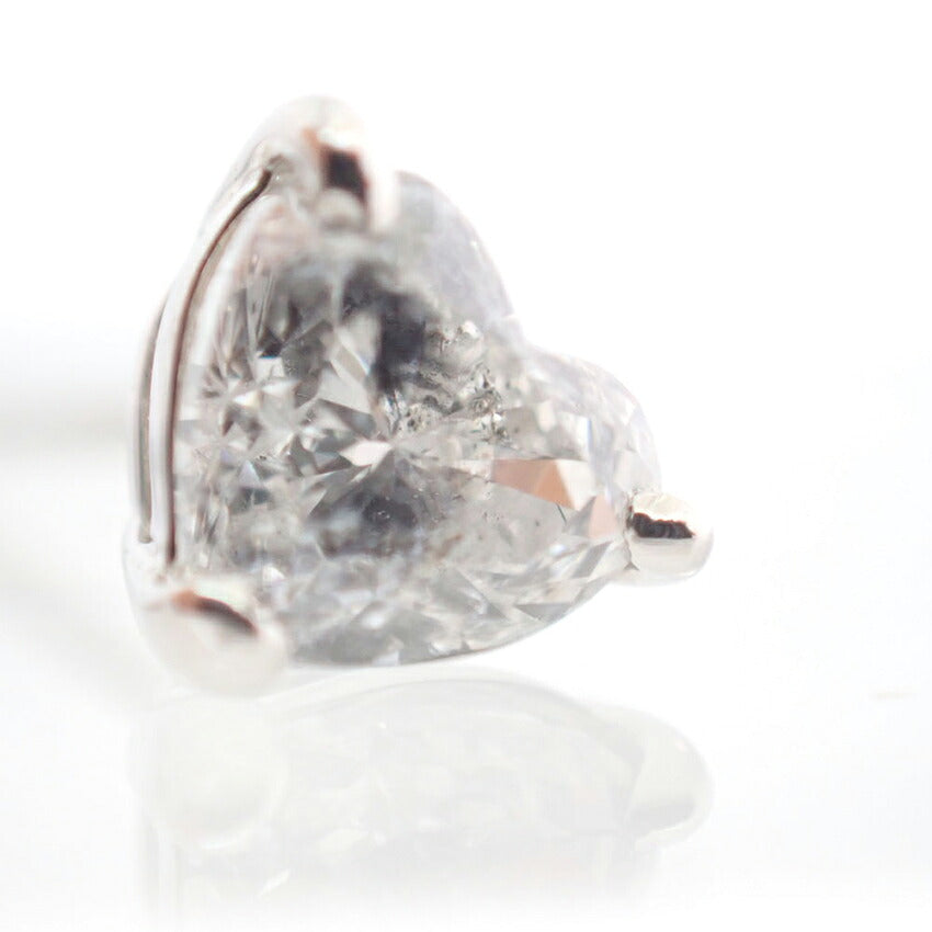 【新品】Pt900/ダイヤモンド/0.355ct/スタッド/ピアス/j319-2