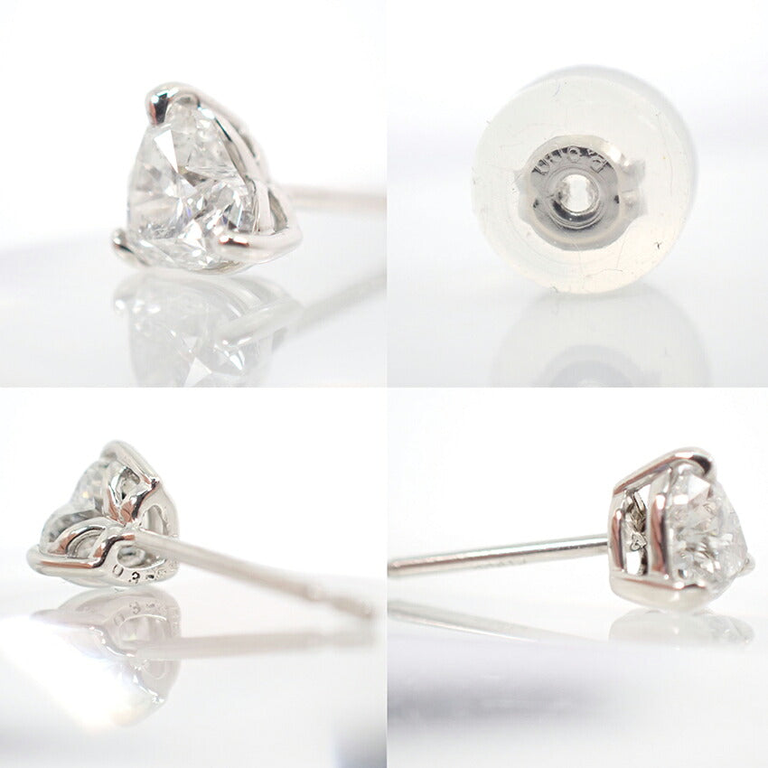 【新品】Pt900/ダイヤモンド/0.355ct/スタッド/ピアス/j319-2