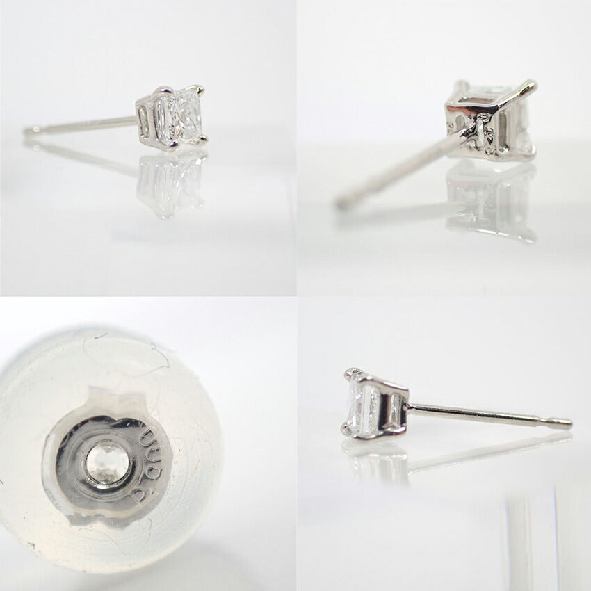 【新品】Pt900/ダイヤモンド/0.278ct/スタッド/ピアス/j319-3
