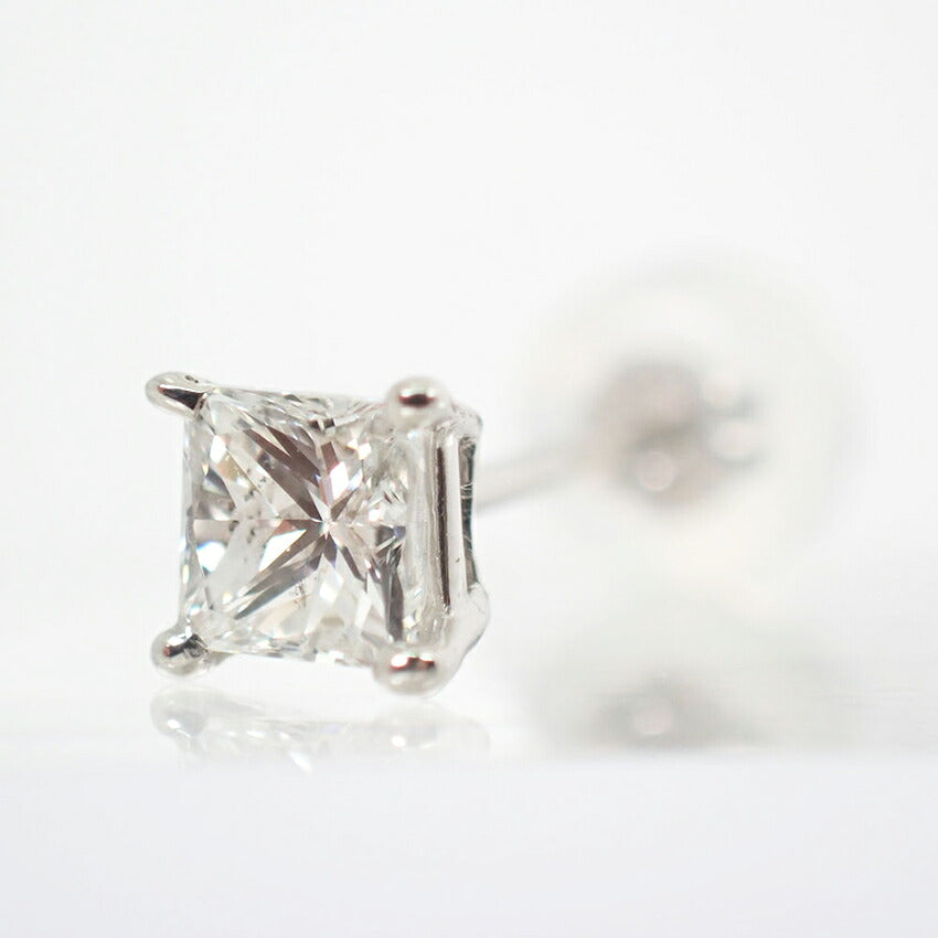 【新品】Pt900/ダイヤモンド/0.256ct/スタッド/ピアス/j319-6
