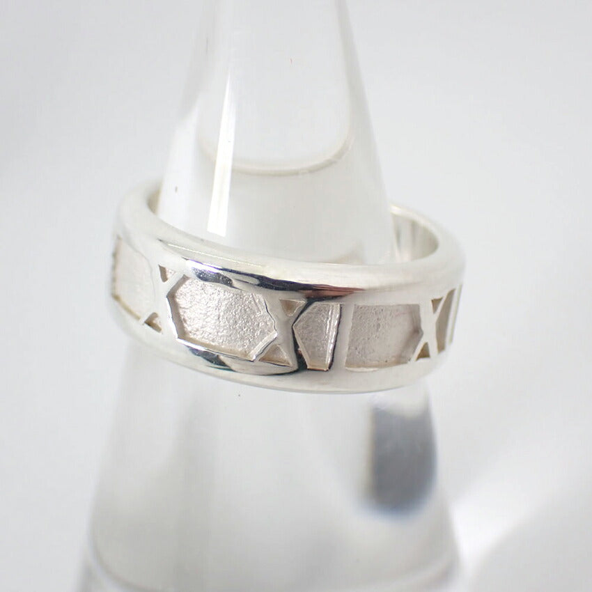 【中古】TIFFANY/ティファニー 925 アトラス リング/8号/j32-50