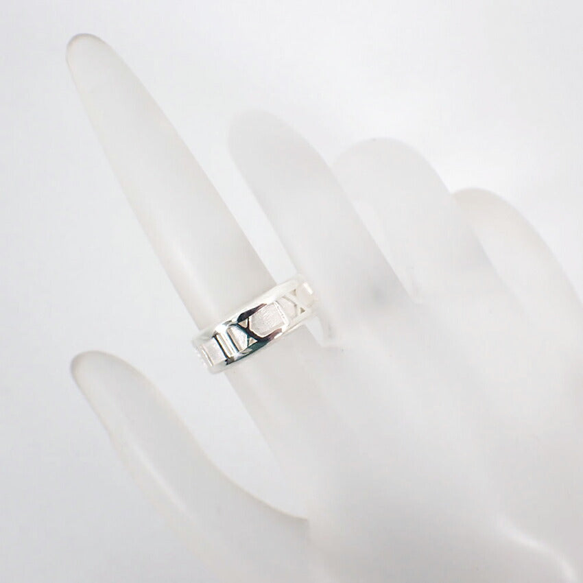 【中古】TIFFANY/ティファニー 925 アトラス リング/8号/j32-50