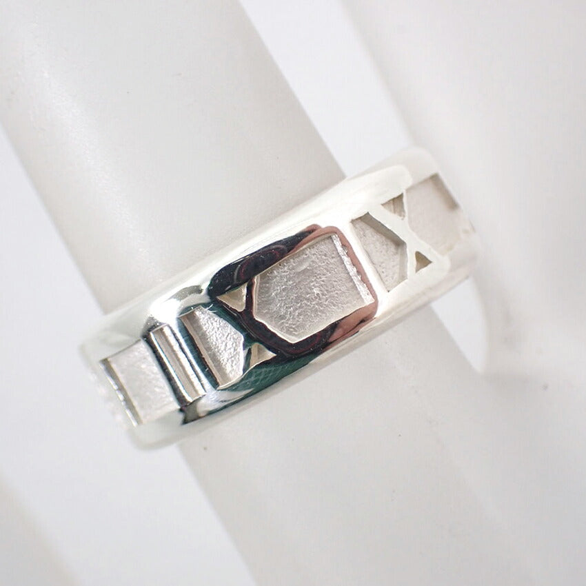 【中古】TIFFANY/ティファニー 925 アトラス リング/8号/j32-50