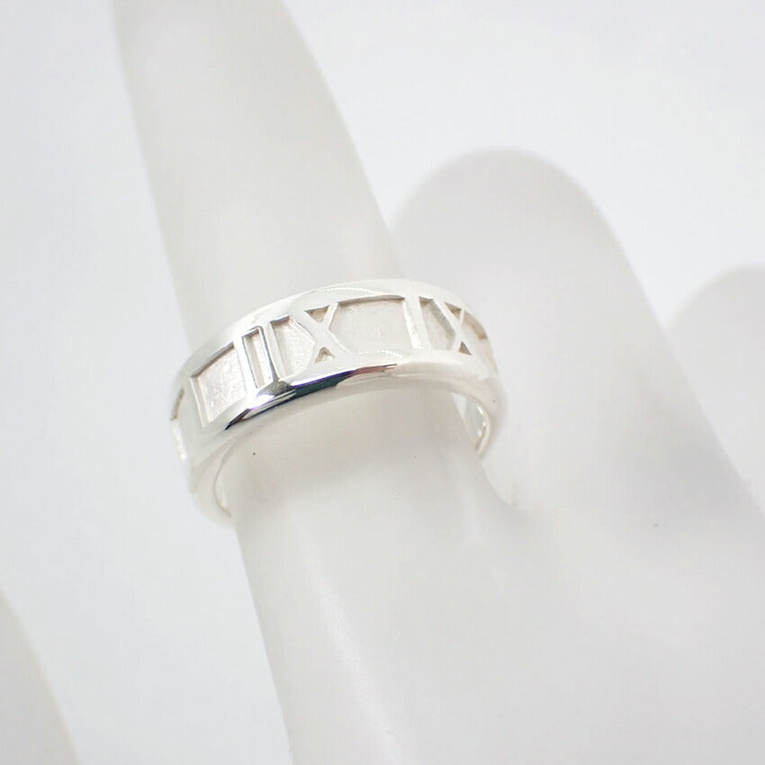 【中古】TIFFANY/ティファニー 925 アトラス リング/8号/j32-50