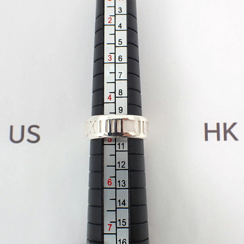 【中古】TIFFANY/ティファニー 925 アトラス リング/8号/j32-50