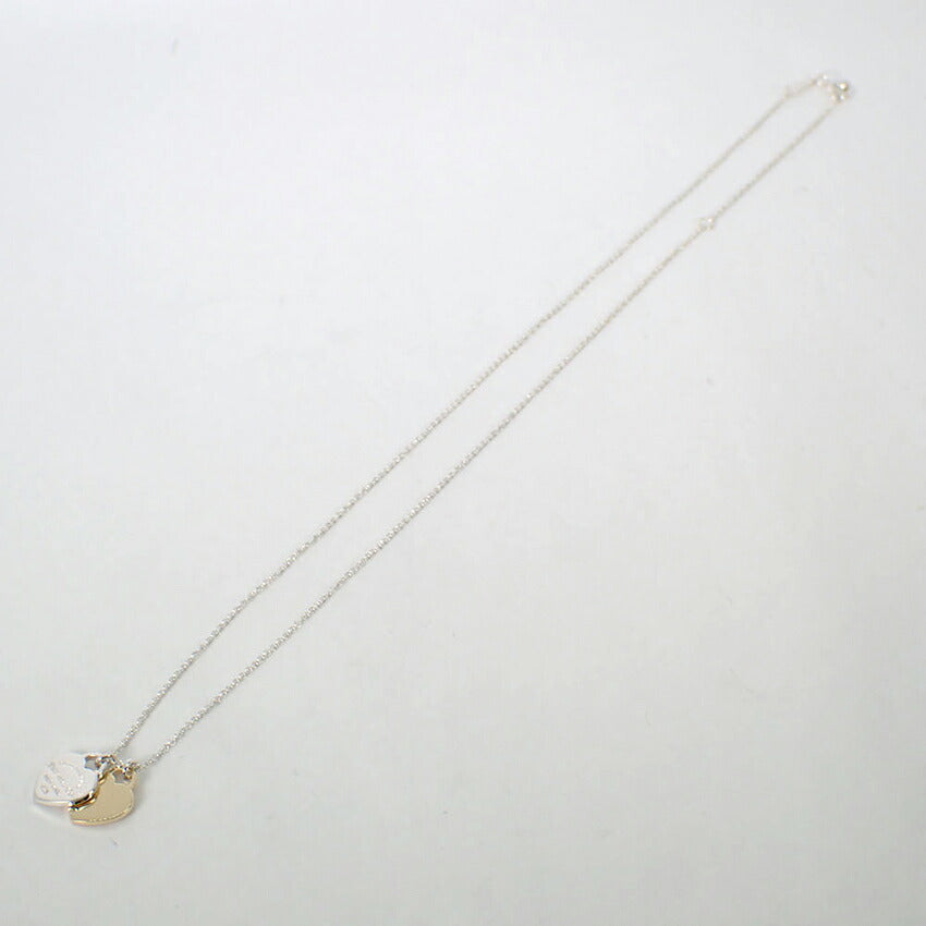 【中古】TIFFANY/ティファニー/925/750/リターントゥダブルハート/ペンダント/j320-12