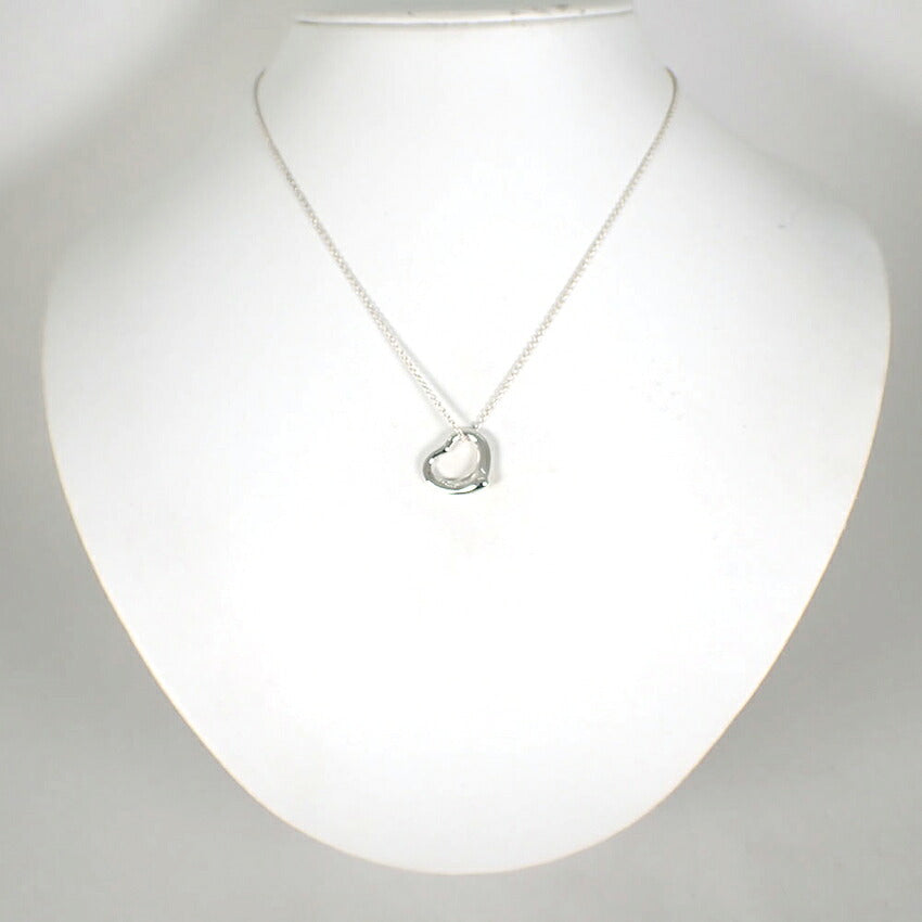 【中古】TIFFANY/ティファニー/925/オープンハート/ぺンダント/ネックレス/j320-9