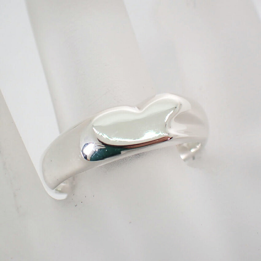 【中古】TIFFANY/ティファニー 925  シグネット ハート リング /14号/j321-2