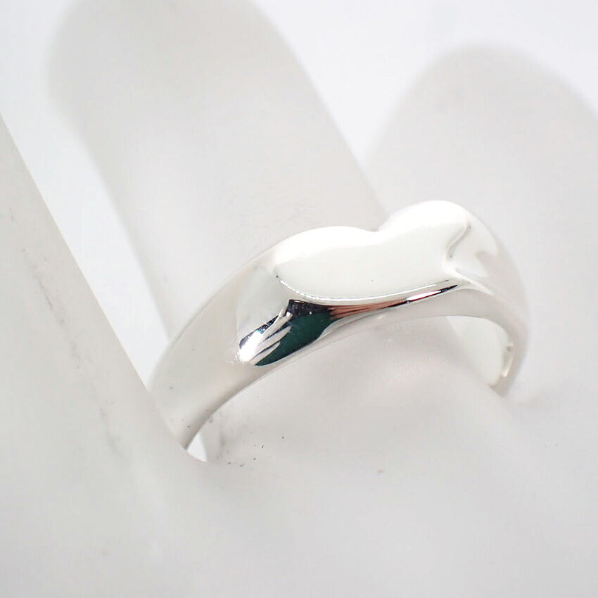【中古】TIFFANY/ティファニー 925  シグネット ハート リング /14号/j321-2