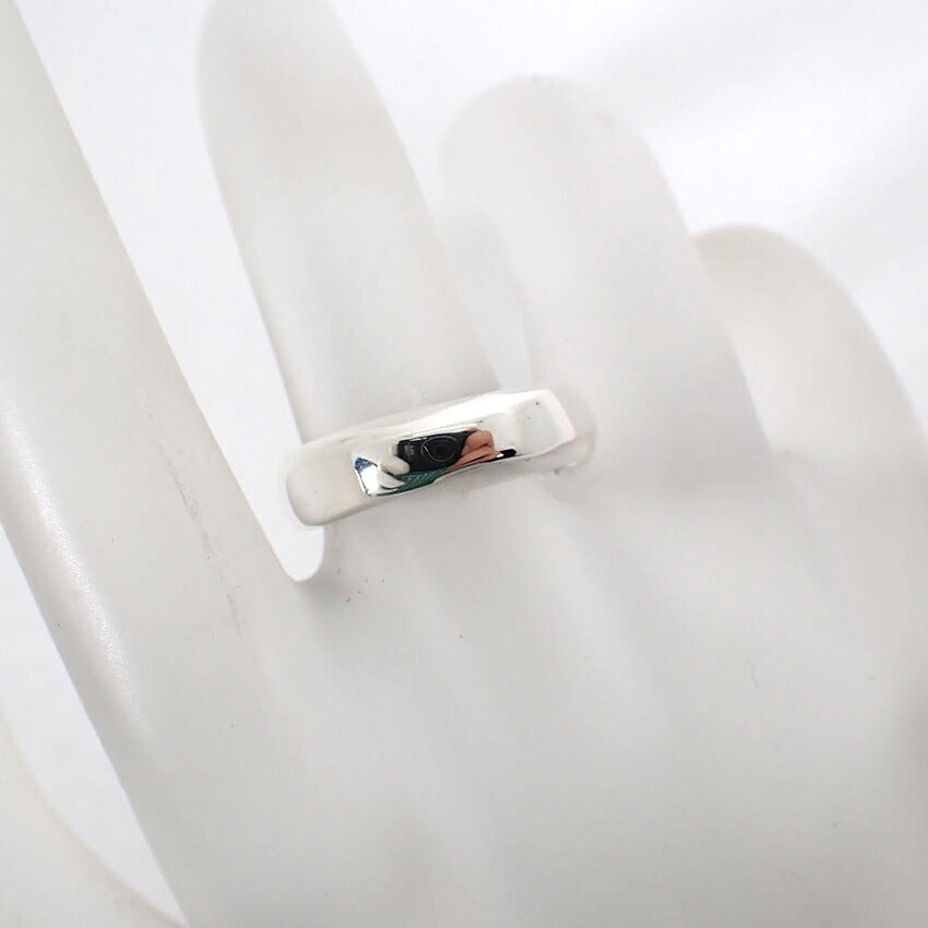 【中古】TIFFANY/ティファニー 925 ナイフエッジ リング /12号/j321-5