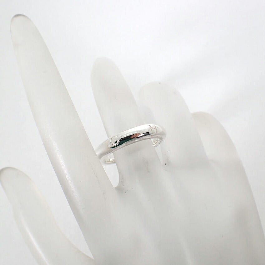 【中古】CHANEL/シャネル 925 ロゴ リング /14号/j321-7