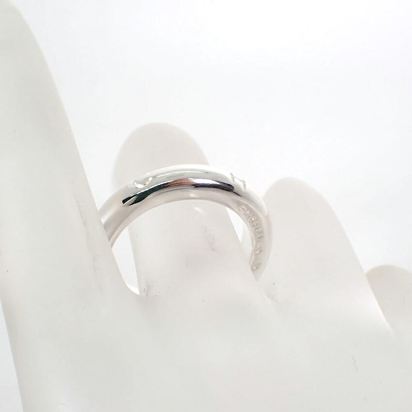【中古】CHANEL/シャネル 925 ロゴ リング /14号/j321-7