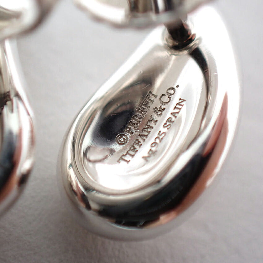 【中古】TIFFANY/ティファニー 925 ティアドロップ ピアス/j321-8
