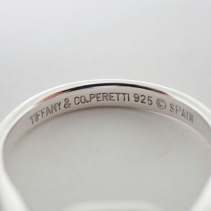 【中古】TIFFANY/ティファニー 925 ビーン リング/13号/j322-1