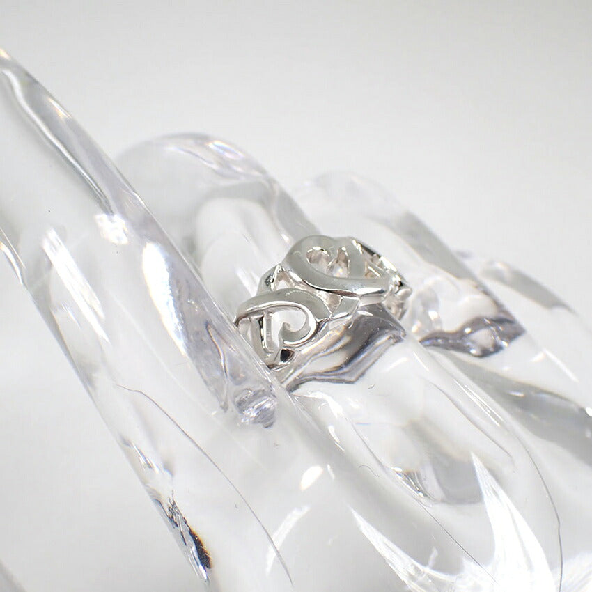 【中古】TIFFANY/ティファニー 925 トリプルラビングハート リング /13号/j322-2