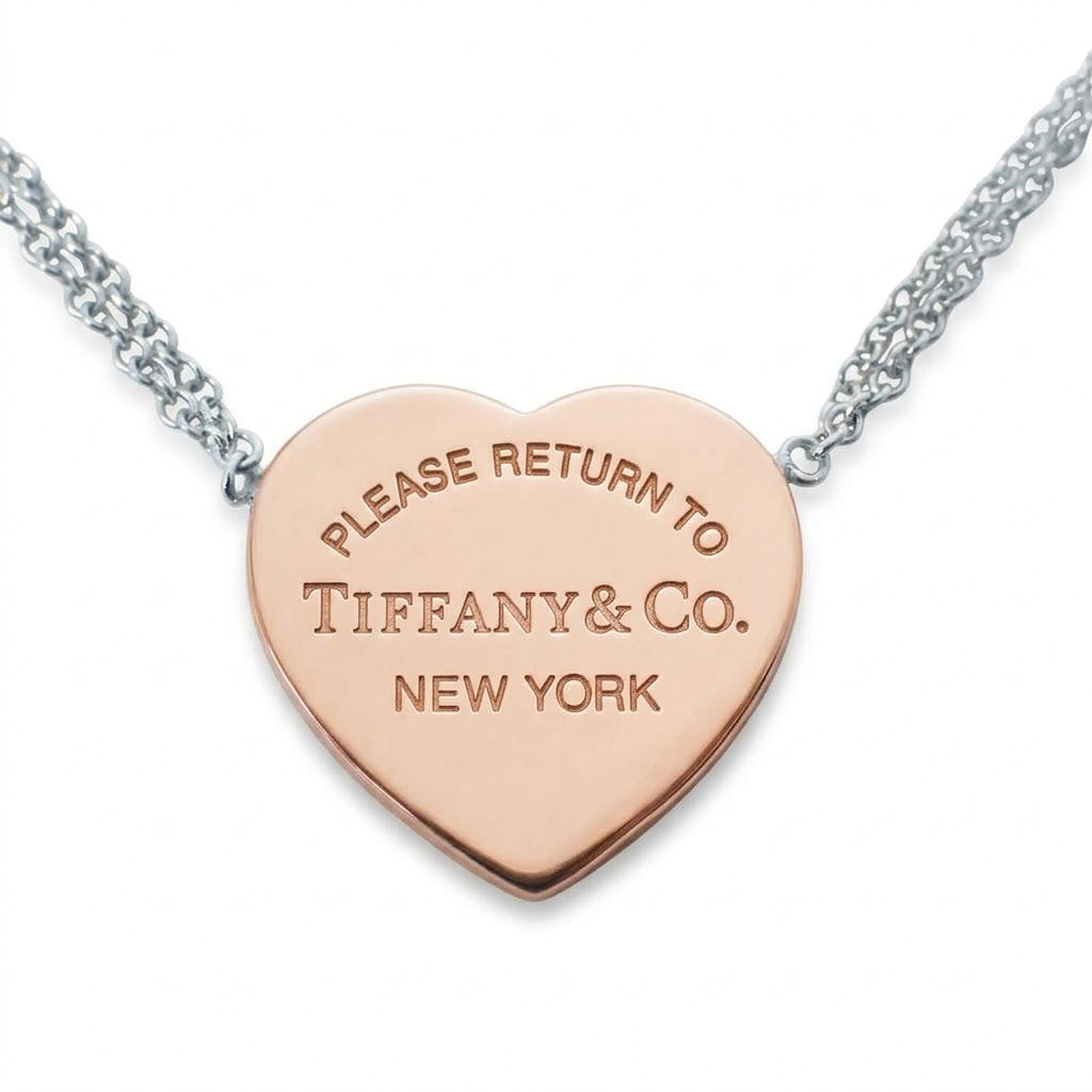 【中古】TIFFANY/ティファニー 925/メタル リターントゥティファニー  ペンダント/j322-3