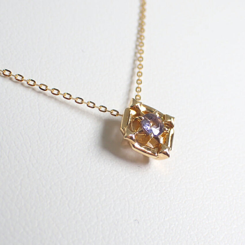 【中古】Star Jewelry/スタージュエリー K18 タンザナイト ペンダント/ネックレス/j323-3