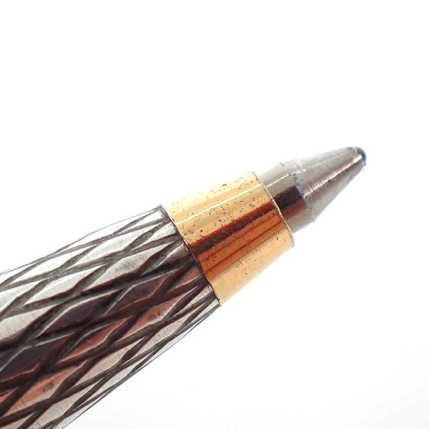【中古】SHEAFFER/シェーファー ボールペン シルバー×ゴールド/j323-6