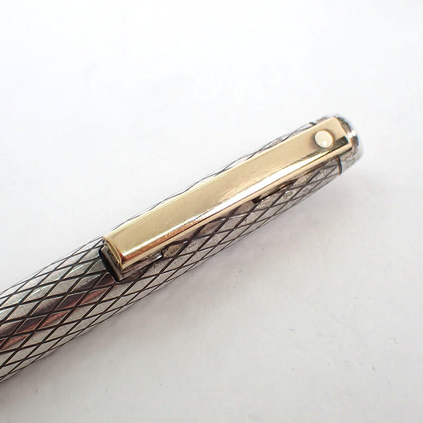 【中古】SHEAFFER/シェーファー ボールペン シルバー×ゴールド/j323-6