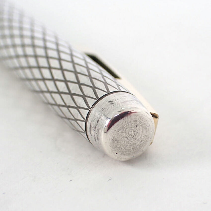 【中古】SHEAFFER/シェーファー ボールペン シルバー×ゴールド/j323-6