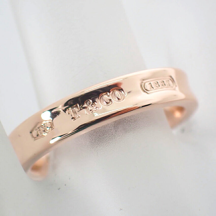 【中古】TIFFANY/ティファニー ルベドメタル 1837 ナローリング /14号/j324-2
