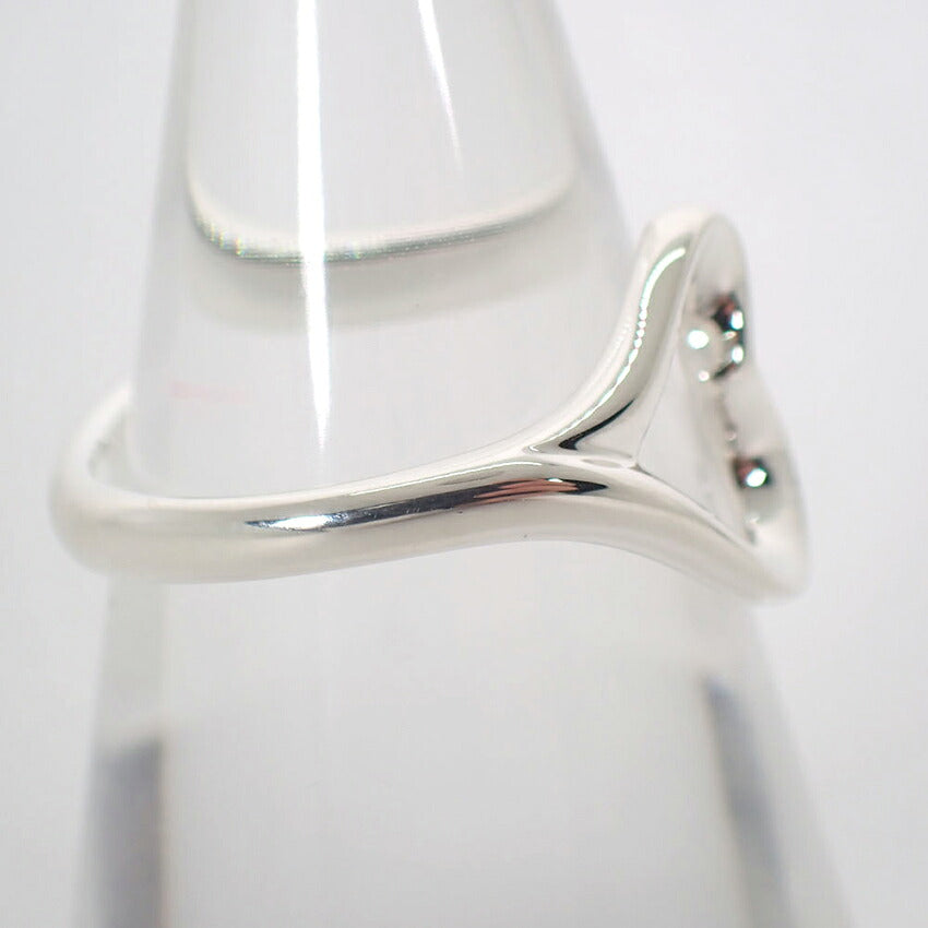 【中古】TIFFANY/ティファニー 925 オープンハート リング /11号/j324-5