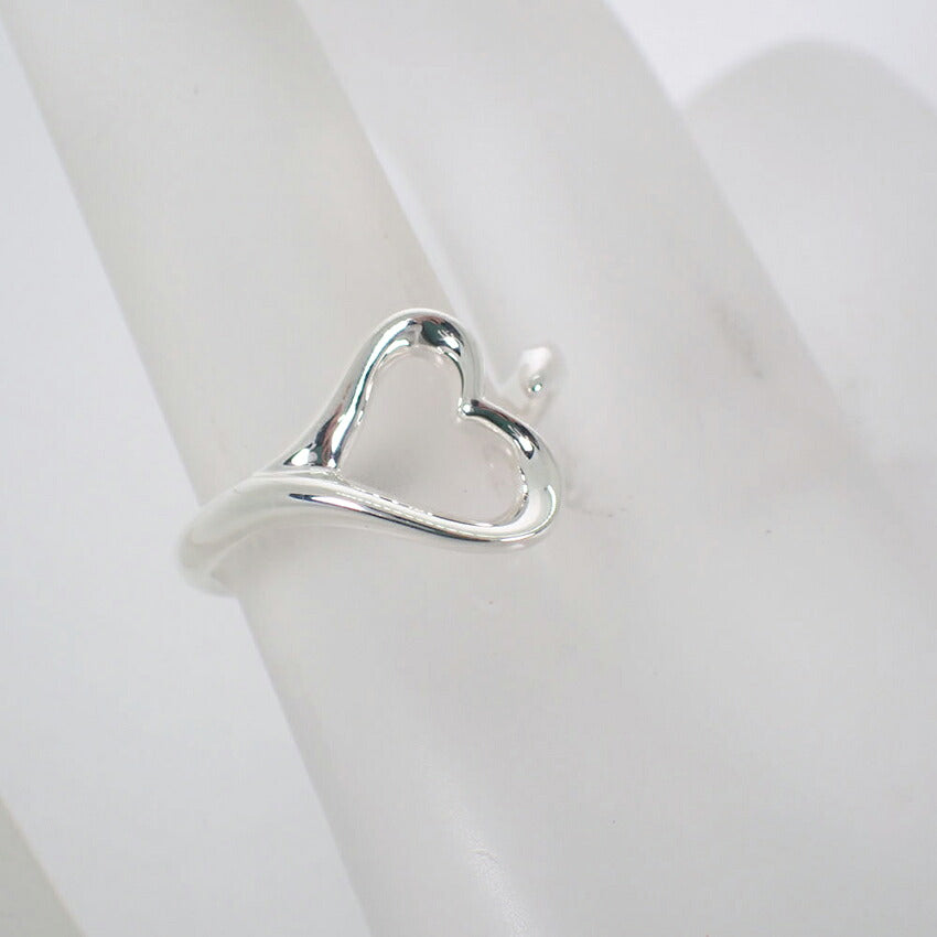 【中古】TIFFANY/ティファニー 925 オープンハート リング /11号/j324-5