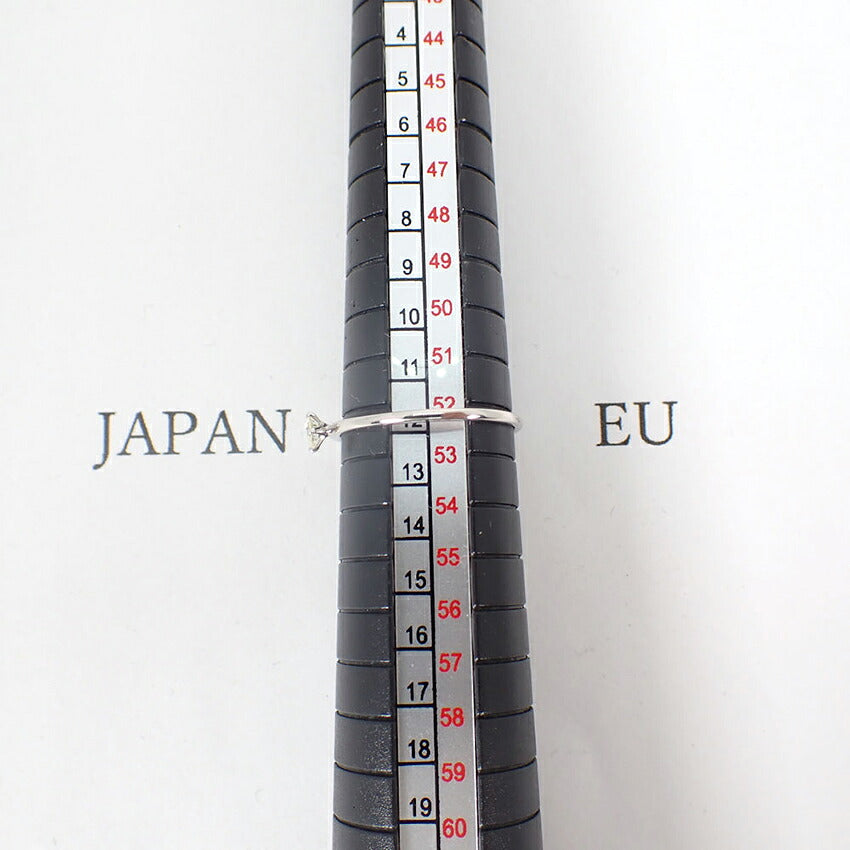 【中古】Pt900 ダイヤモンド リング /12号/j326-1