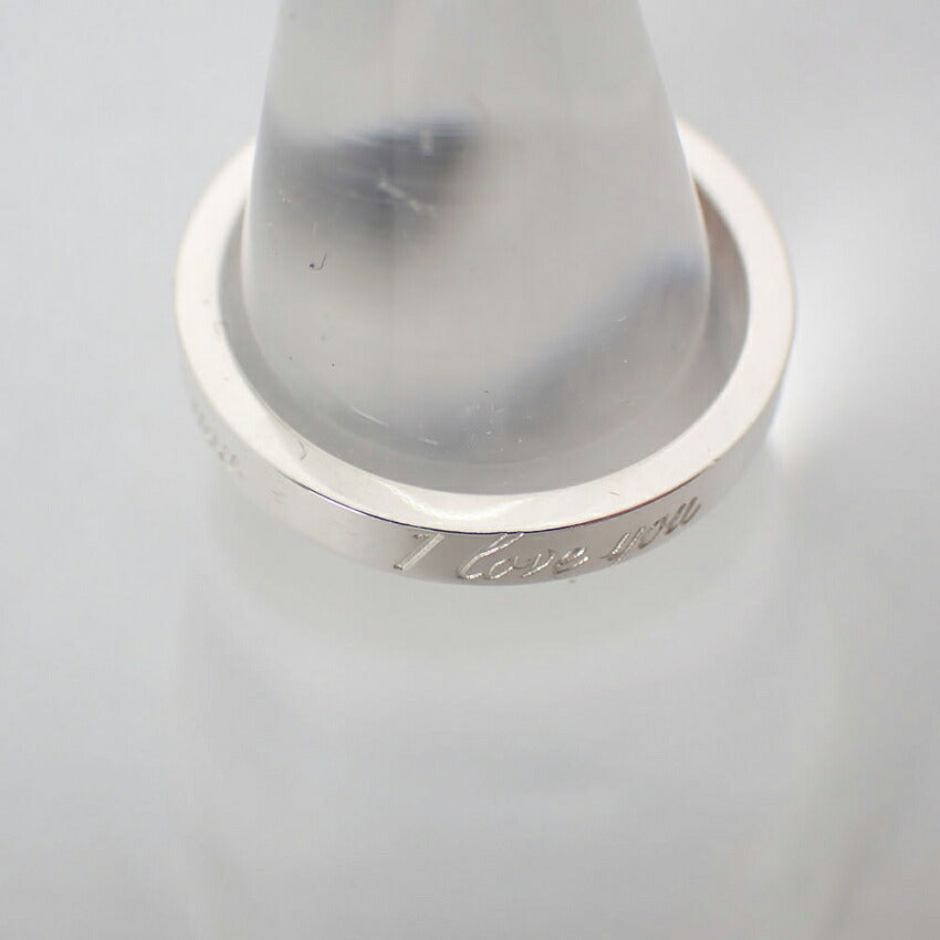 【中古】TIFFANY/ティファニー 925 ノーツ ナロー I love you リング /10号/j326-2