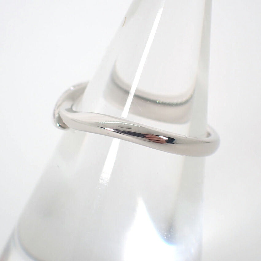【中古】俄 Pt950 ピンクダイヤモンド リング 中宝ソ付き /7号/j326-3