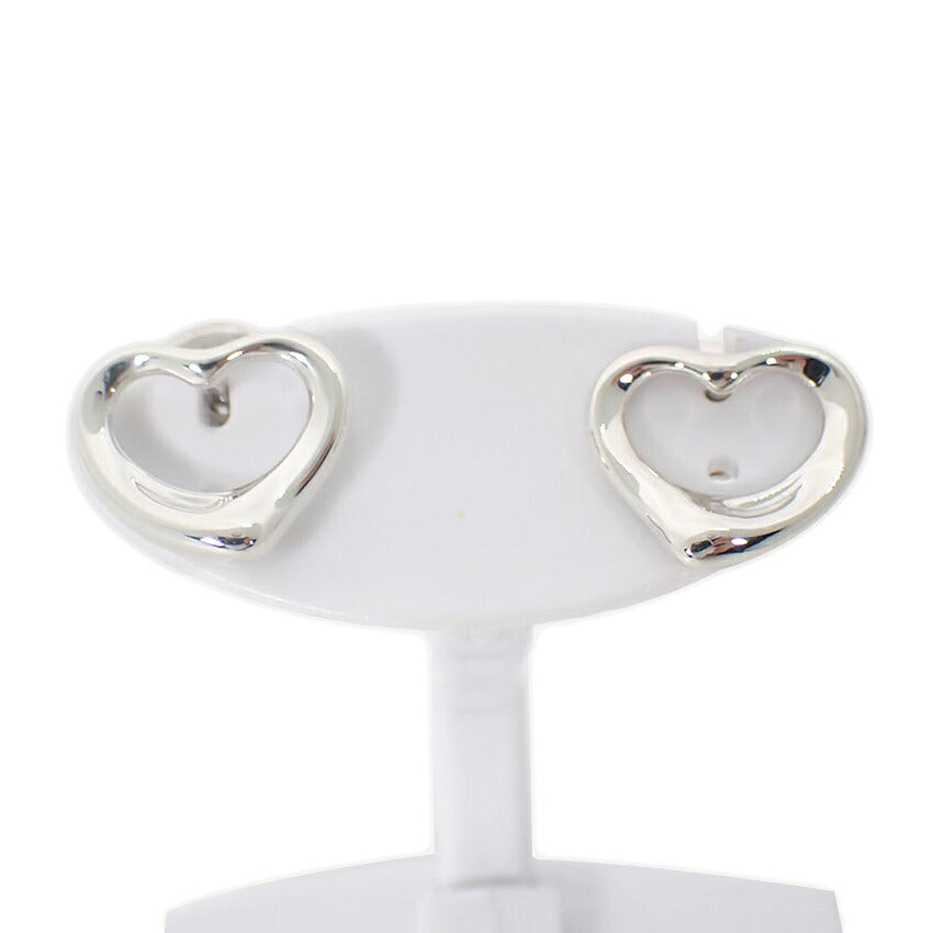 【中古】TIFFANY/ティファニー 925 オープンハート ピアス/j326-4