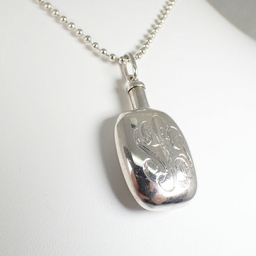 【中古】TIFFANY/ティファニー 925 ヴィンテージ  ボトル ロング ペンダント/ネックレス/j327-9