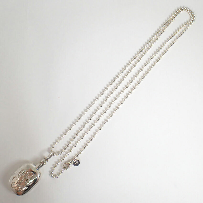 【中古】TIFFANY/ティファニー 925 ヴィンテージ  ボトル ロング ペンダント/ネックレス/j327-9
