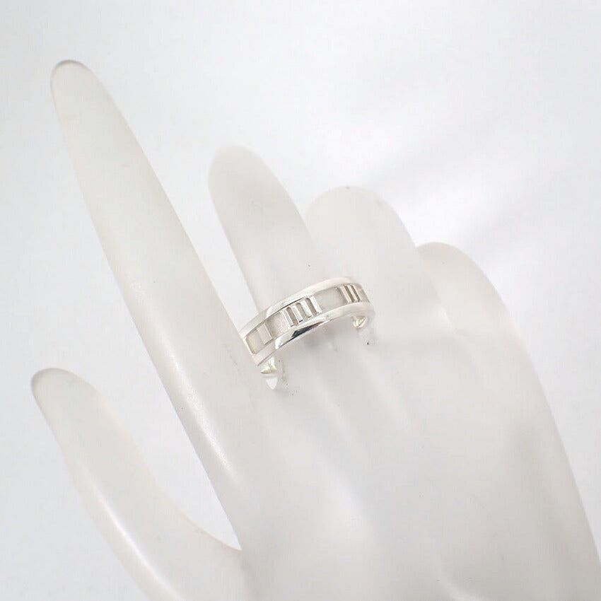 【中古】TIFFANY/ティファニー 925 アトラス リング /16号/j328-10