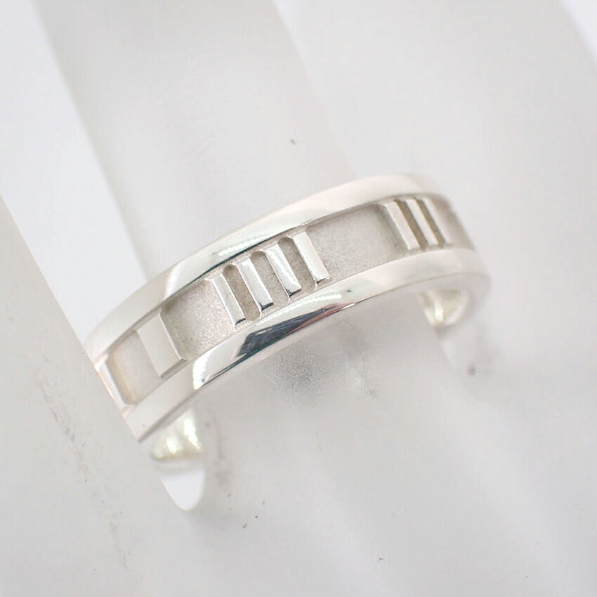 【中古】TIFFANY/ティファニー 925 アトラス リング /16号/j328-10