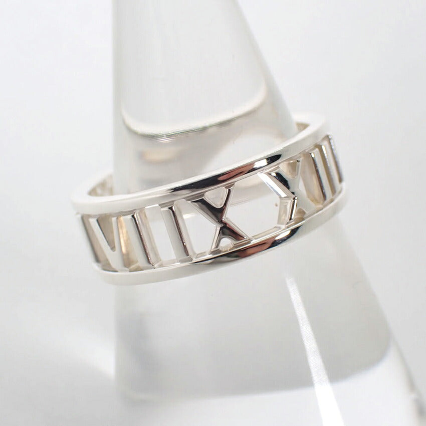 【中古】TIFFANY/ティファニー 925 オープンアトラス リング /15号/j328-11
