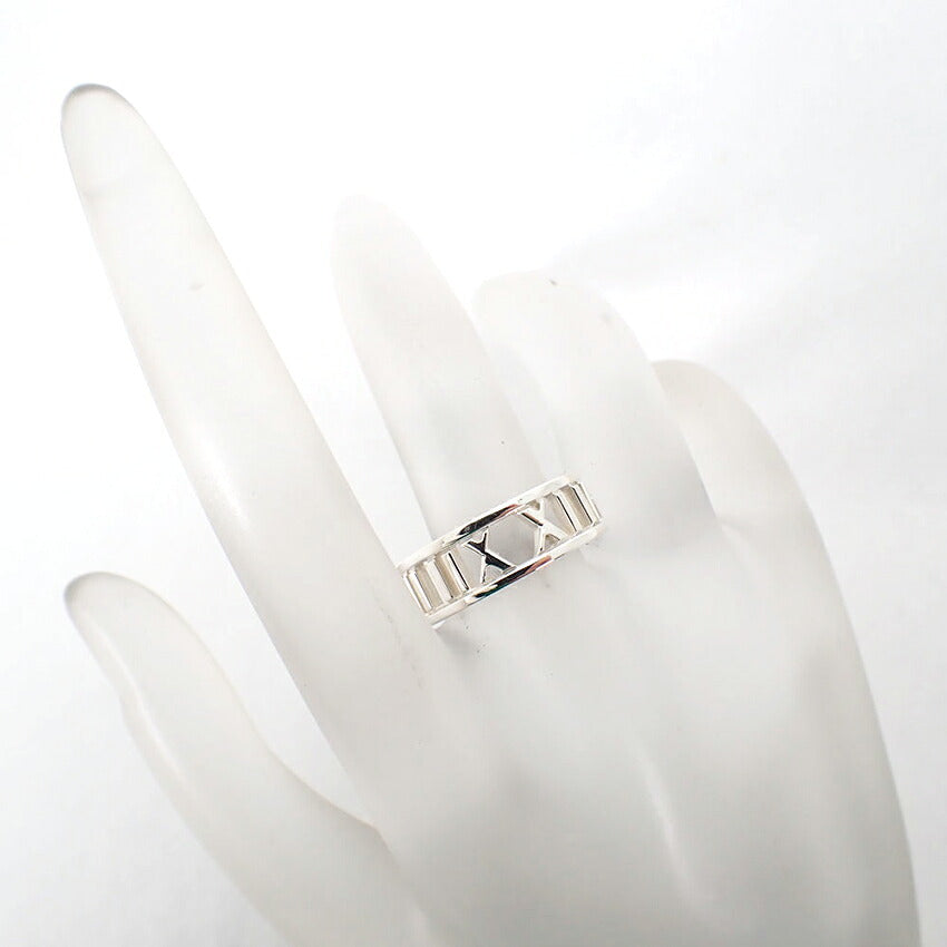 【中古】TIFFANY/ティファニー 925 オープンアトラス リング /15号/j328-11