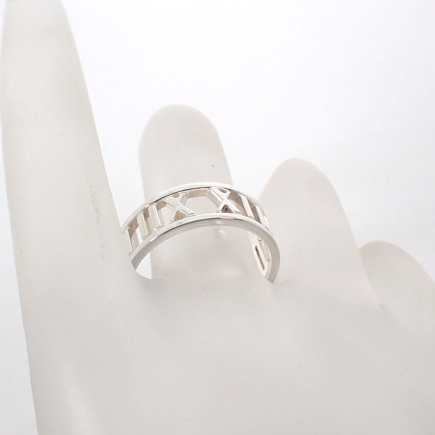【中古】TIFFANY/ティファニー 925 オープンアトラス リング /15号/j328-11