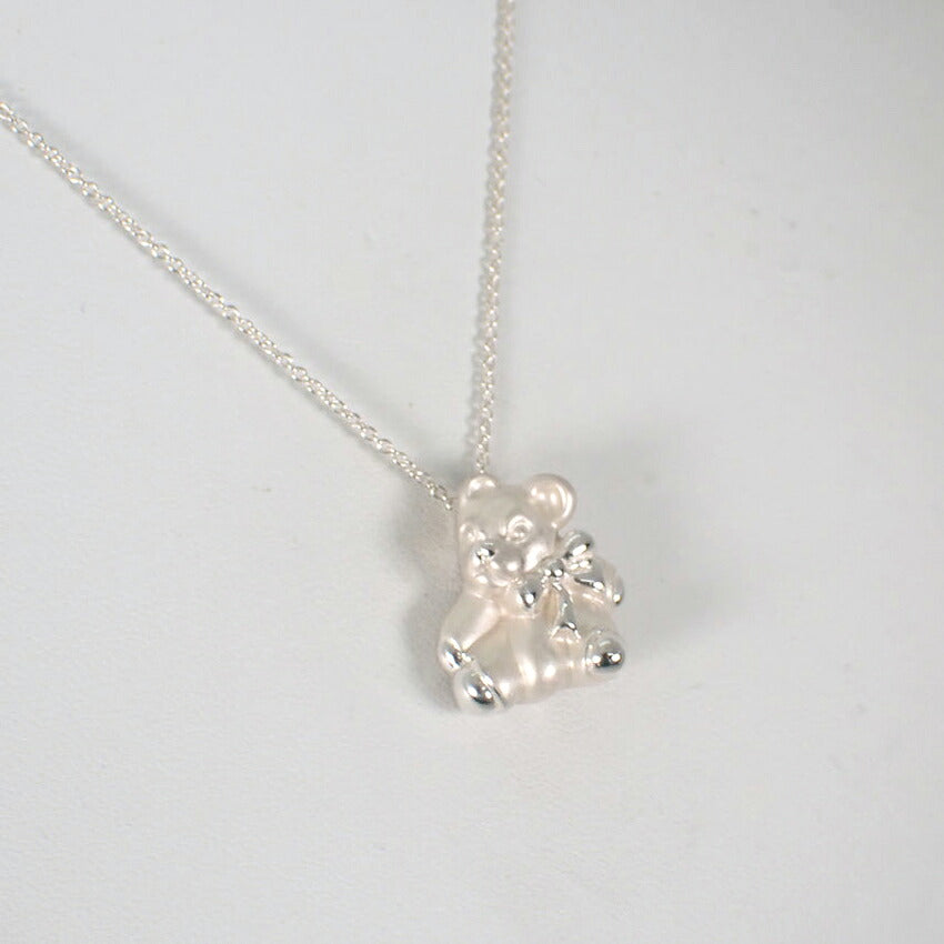 【中古】TIFFANY/ティファニー 925 ベア ペンダント/ネックレス/j328-1