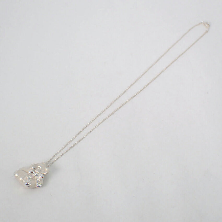 【中古】TIFFANY/ティファニー 925 ベア ペンダント/ネックレス/j328-1
