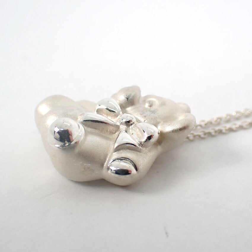 【中古】TIFFANY/ティファニー 925 ベア ペンダント/ネックレス/j328-1
