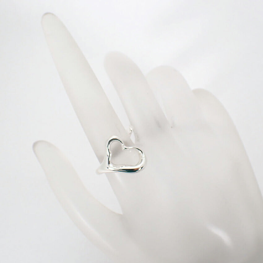 【中古】TIFFANY/ティファニー 925 オープンハート リング /12.5号/j328-7