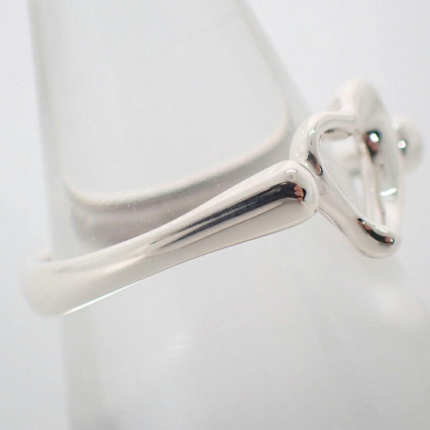 【中古】TIFFANY/ティファニー 925 オープンハート リング /11号/j328-8