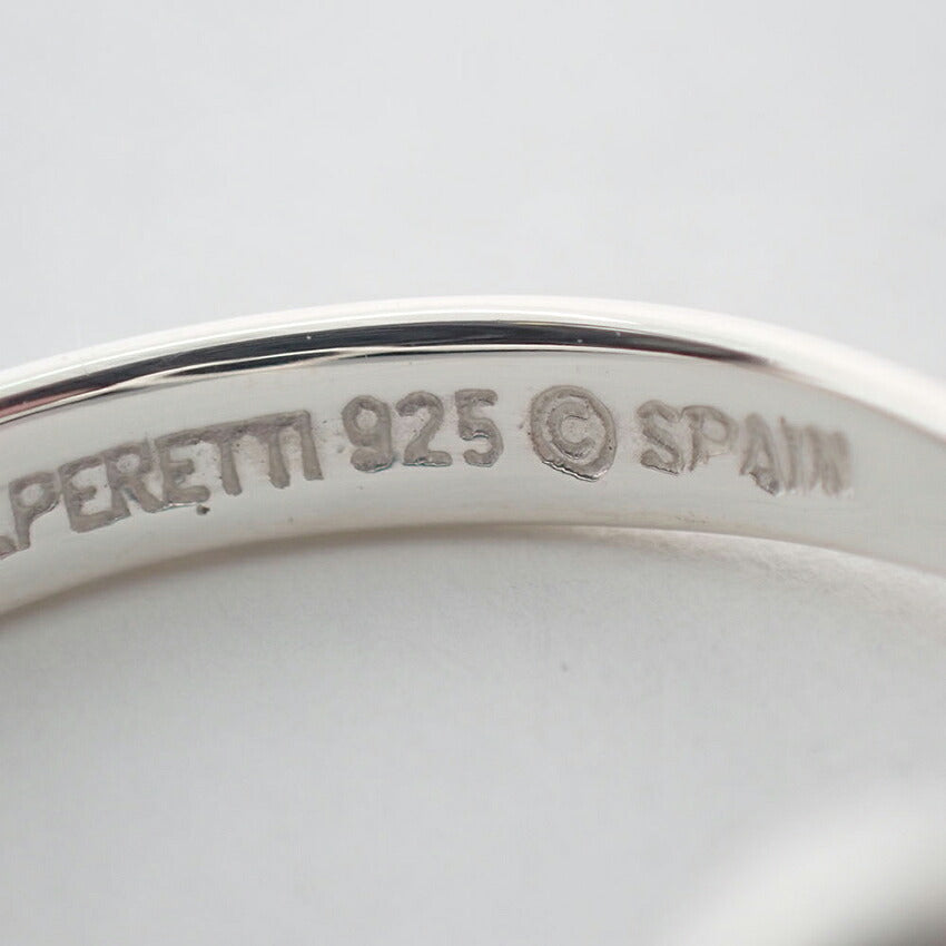 【中古】TIFFANY/ティファニー 925 オープンハート リング /11号/j328-8