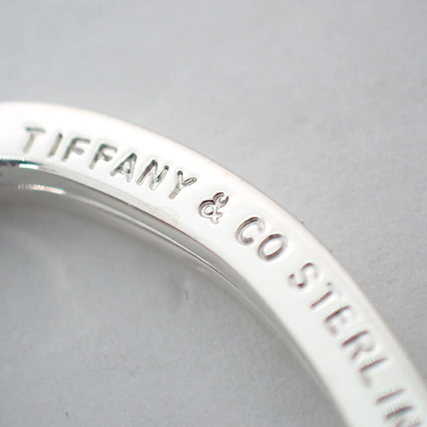 【中古】TIFFANY/ティファニー 925 オープンハート ハートタグ付き キーリング/j329-3