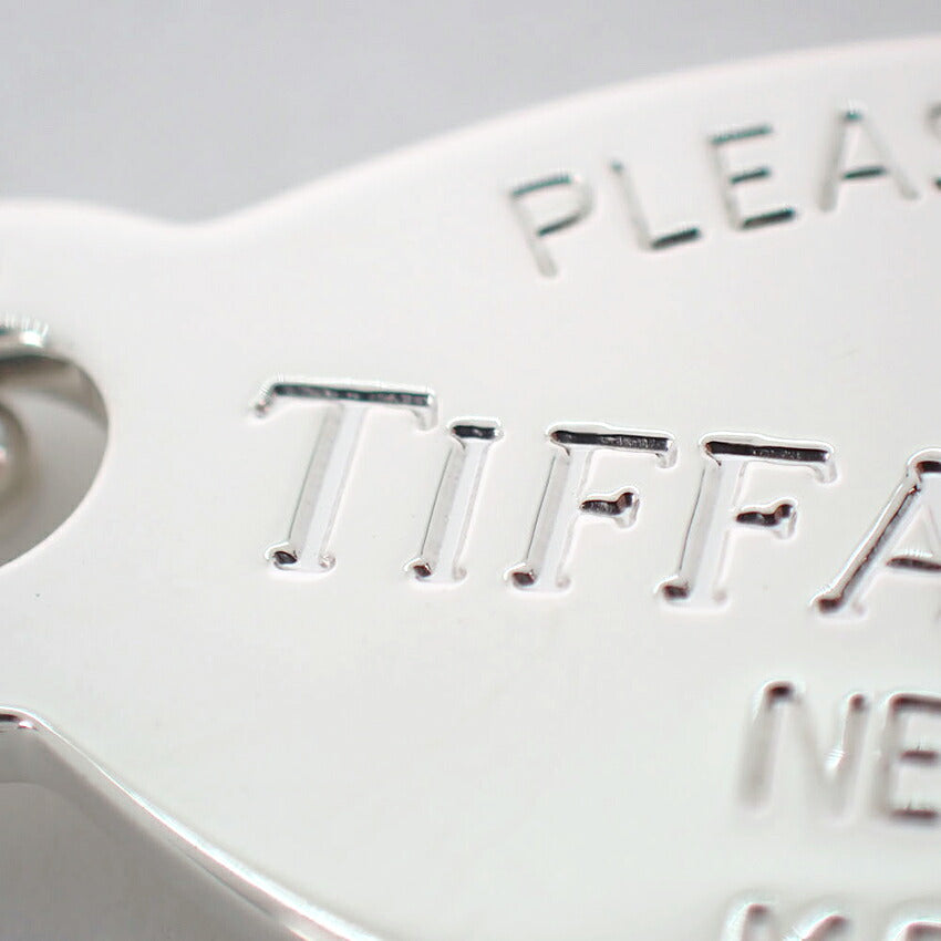 【中古】TIFFANY/ティファニー 925 リターントゥティファニー オーバルタグ ロング ペンダント/j329-4
