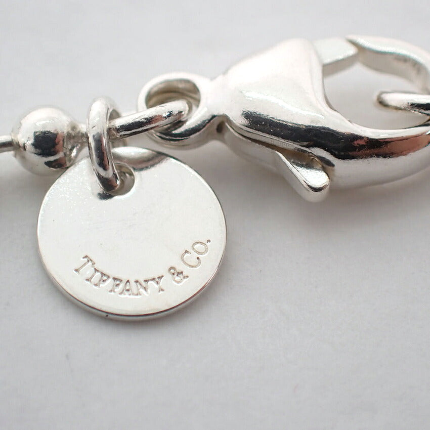 【中古】TIFFANY/ティファニー 925 リターントゥティファニー オーバルタグ ロング ペンダント/j329-4