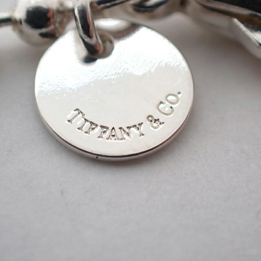 【中古】TIFFANY/ティファニー 925 リターントゥティファニー オーバルタグ ロング ペンダント/j329-4