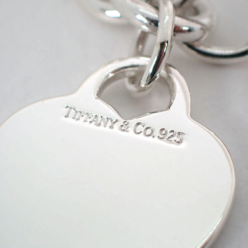 【中古】TIFFANY/ティファニー 925 ハートタグ ブレスレット/j329-9